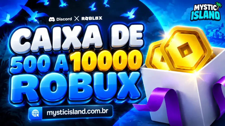🍀 CAIXA DE 500 A 10.000 ROBUX